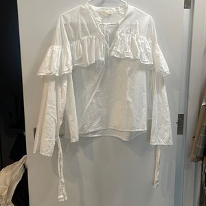 Ruffle tunic